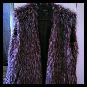 Xl women's Via Spiga faux fur vest